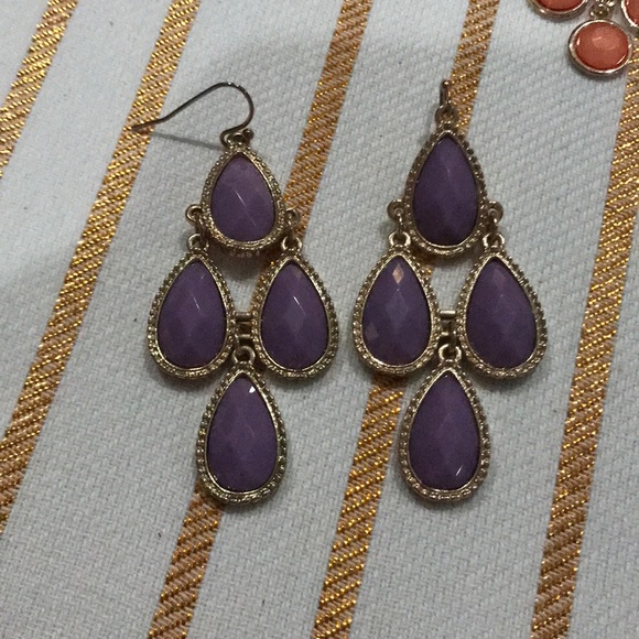 2 chandelier earrings and necklace - Picture 5 of 6